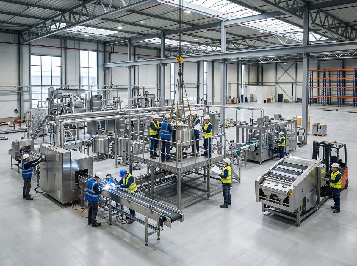 Anahtar Teslim Fabrika Kurulumu